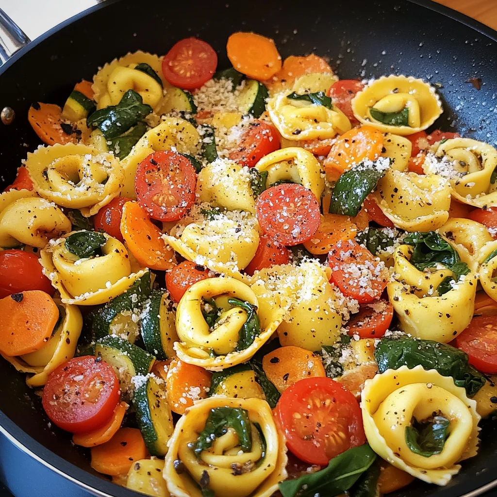 Tortellini-Gemüsepfanne