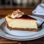 Weltbester Käsekuchen mit Keksboden - cremig & schnell