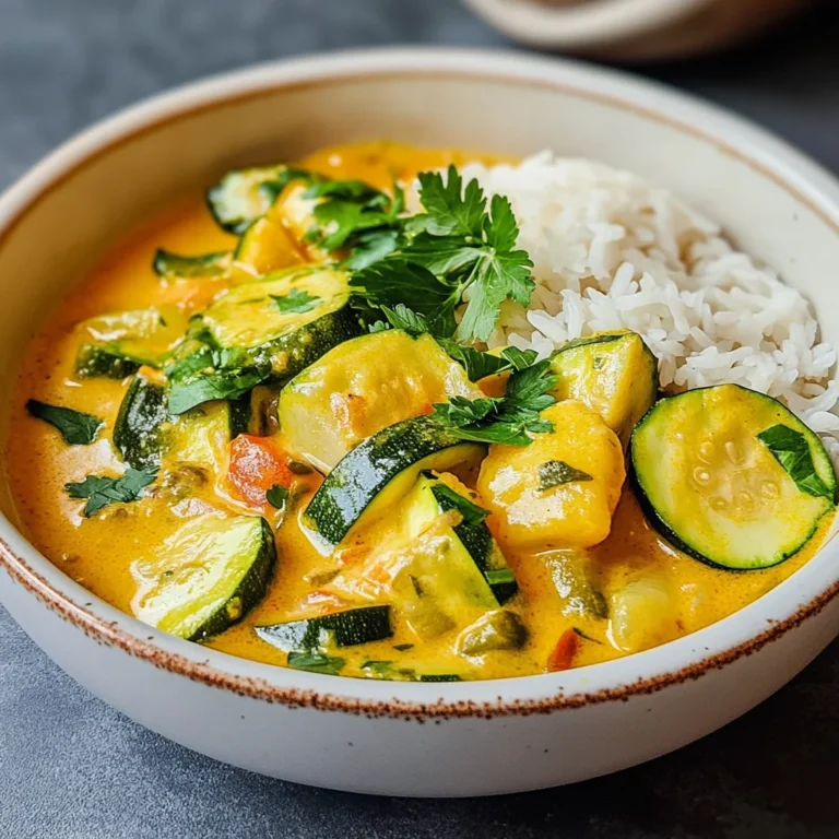 Zucchini-Curry