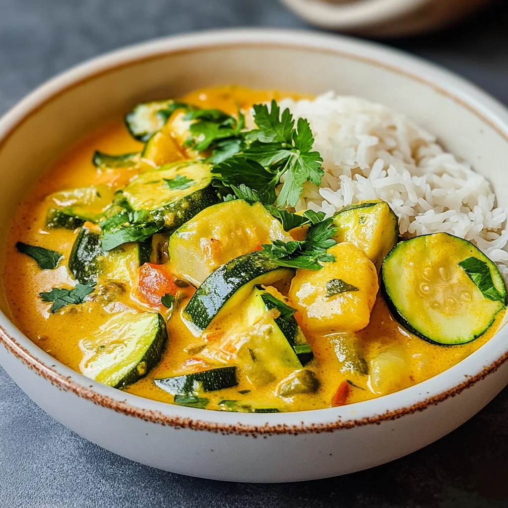 Zucchini-Curry