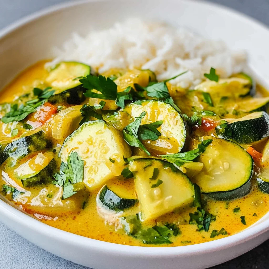Zucchini-Curry
