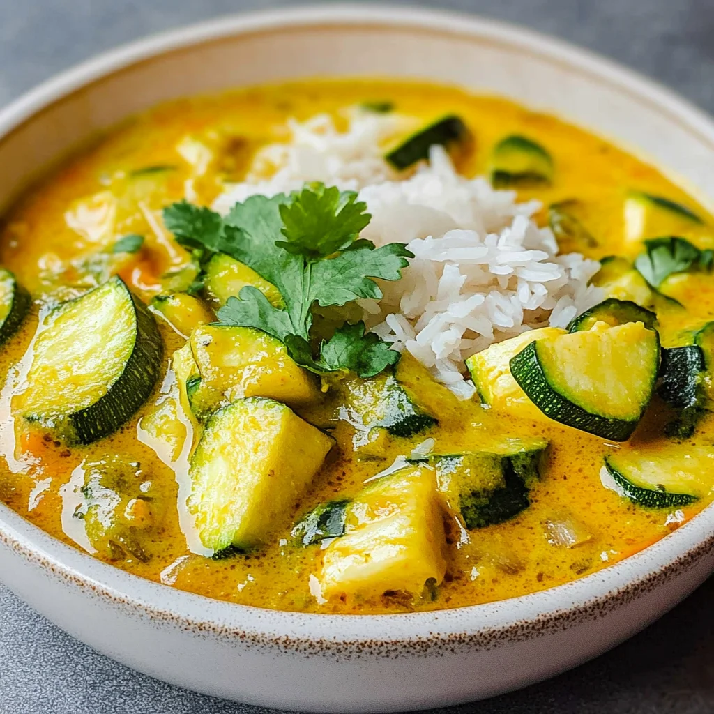 Zucchini-Curry