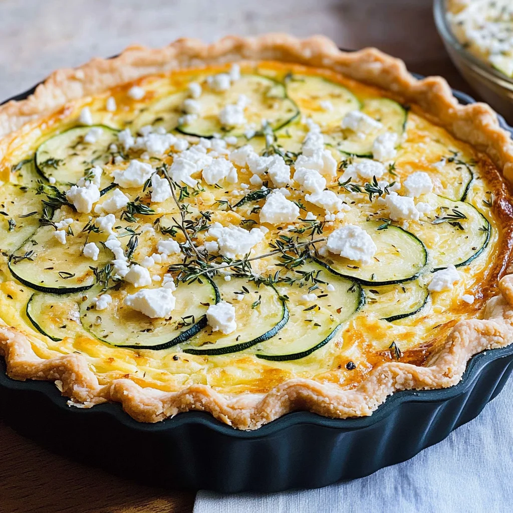 Zucchini-Quiche