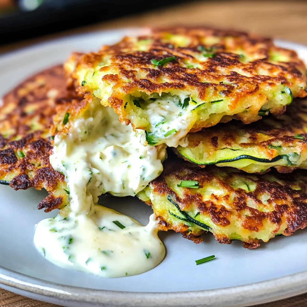 Zucchini Puffer – einfach & schnell