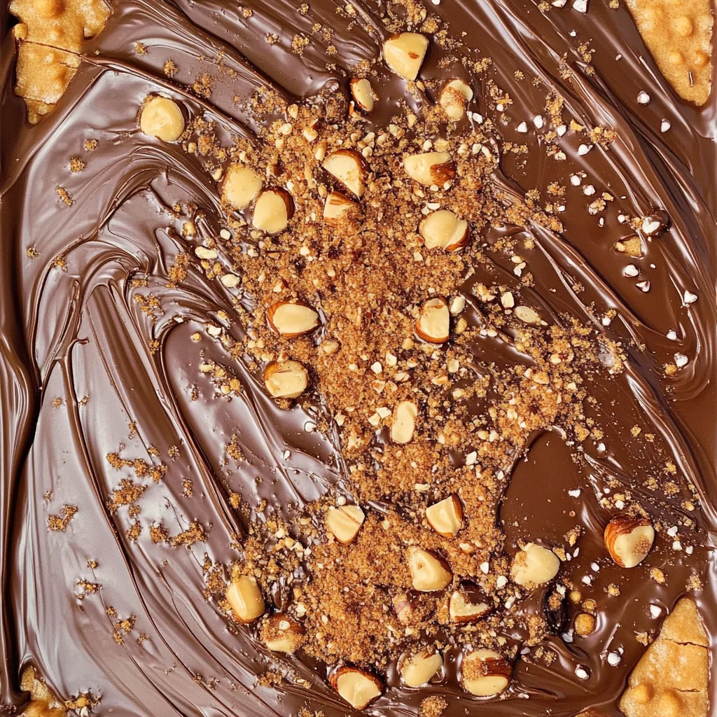 Bruchschokolade zu Weihnachten selber machen (im Backofen)