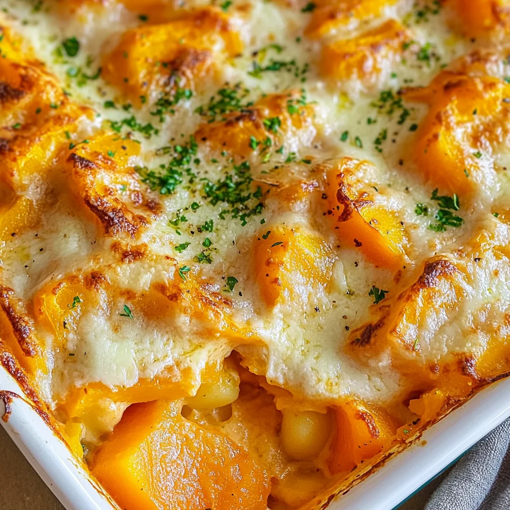 Butternut-Kürbis-Auflauf