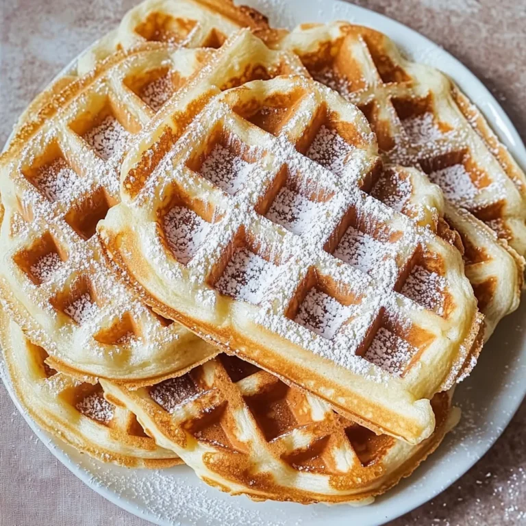 Joghurt-Waffeln - so saftig