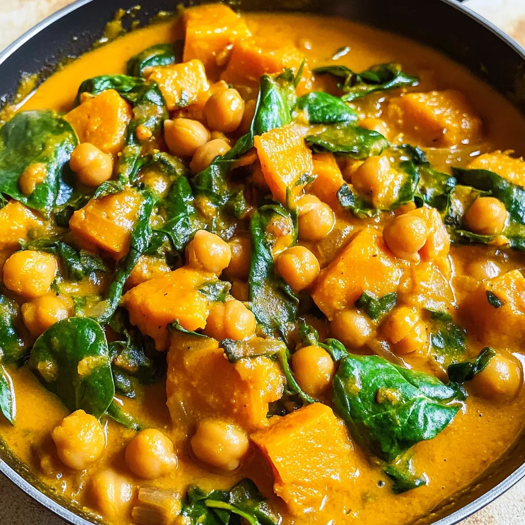 Kürbis-Kichererbsen-Curry