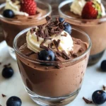 Mousse au Chocolat ohne Ei