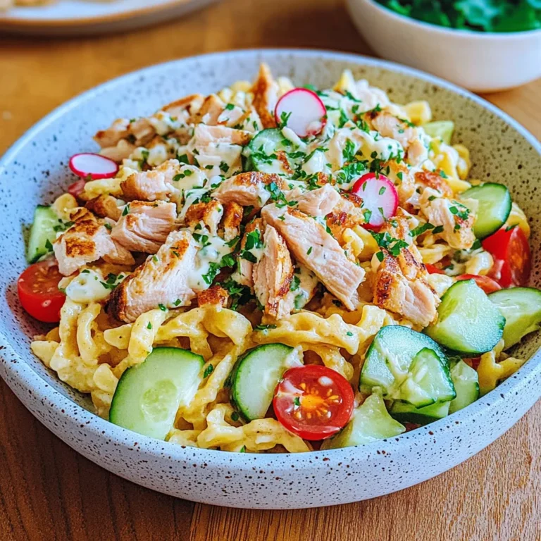 Schneller Spätzlesalat mit Mayo