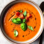 Tomaten-Paprika-Suppe aus dem Ofen