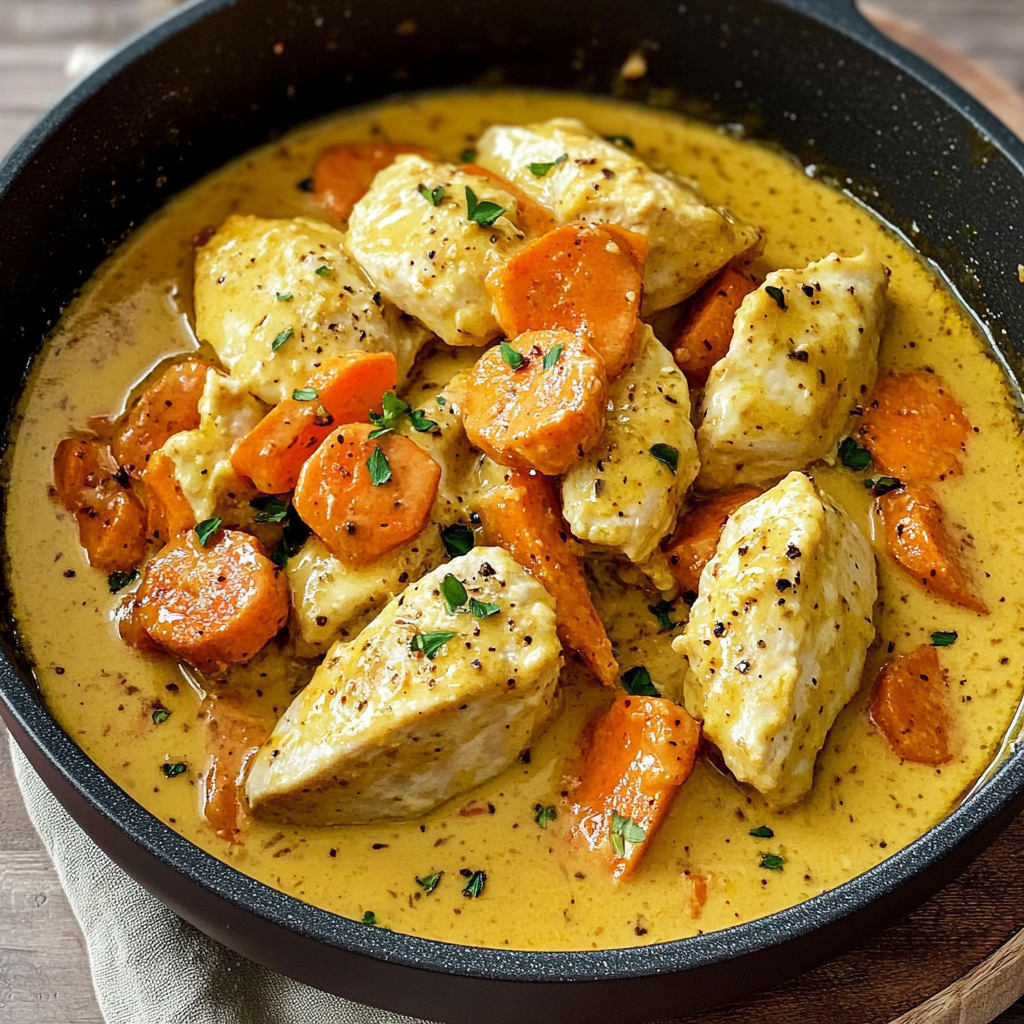 Cremiges Honig-Senf-Hähnchen: Einfaches Rezept für Genuss