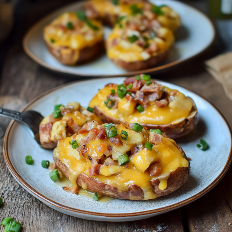 Perfekte Gefüllte Ofenkartoffeln – Einfach & Lecker!
