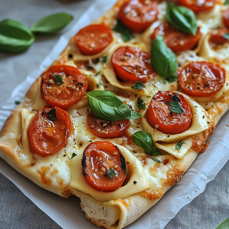 Verführerischer Tortellini-Auflauf mit Tomaten & Mozzarella