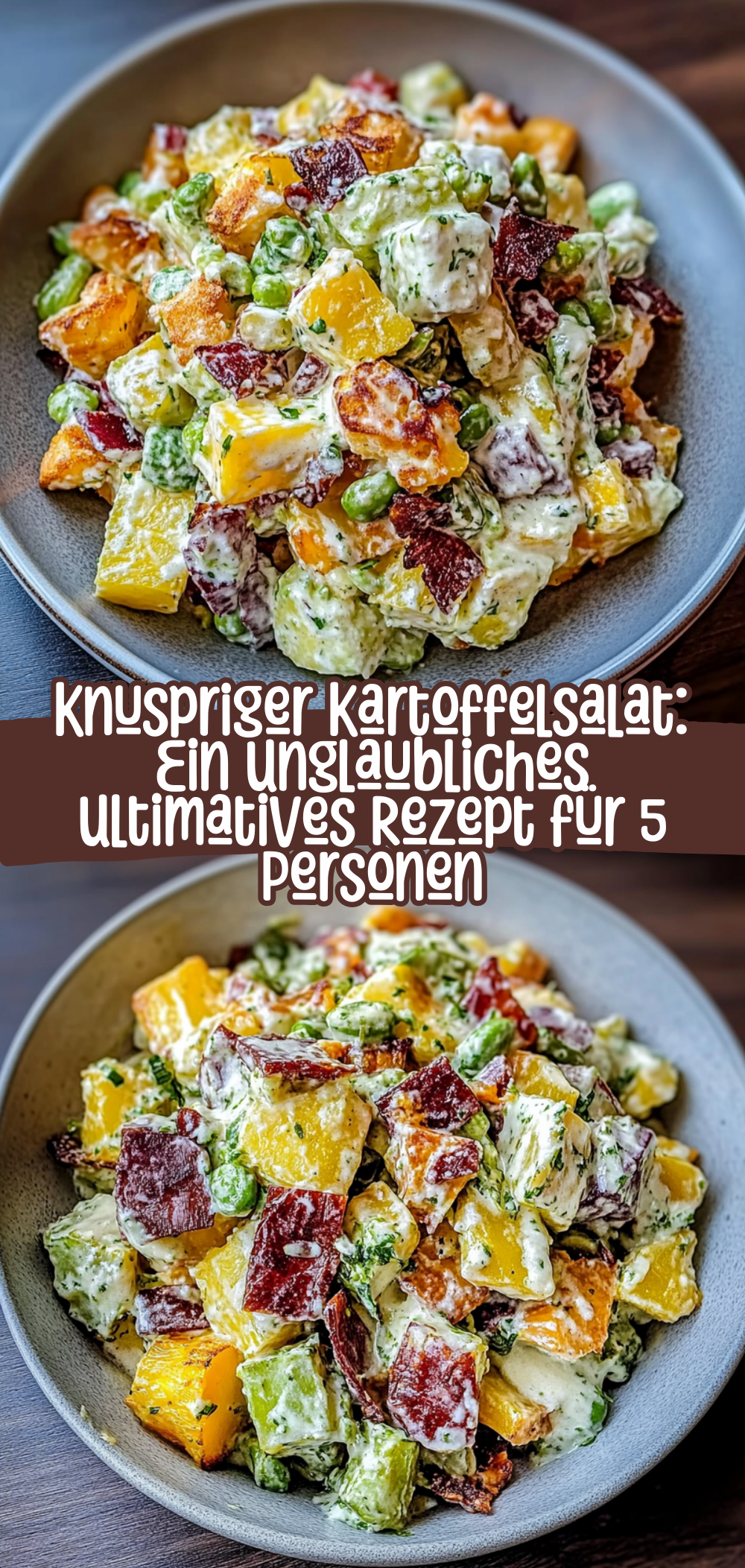 Knuspriger Kartoffelsalat: Ein Unglaubliches Ultimatives Rezept für 5 Personen