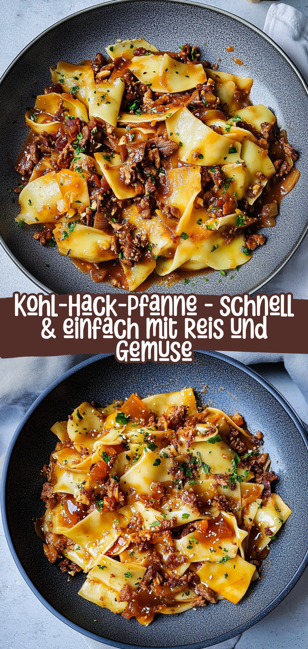 Kohl-Hack-Pfanne - schnell & einfach