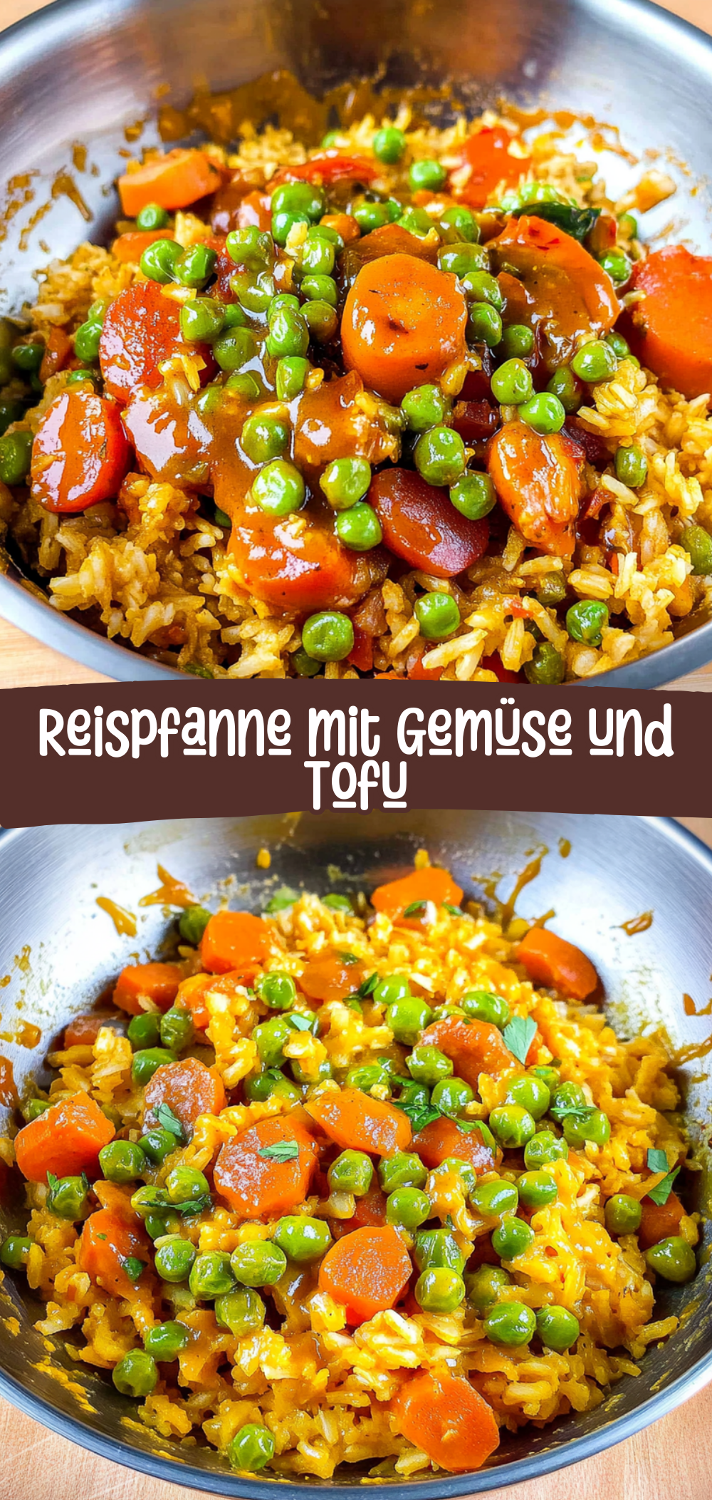 Reispfanne mit Gemüse