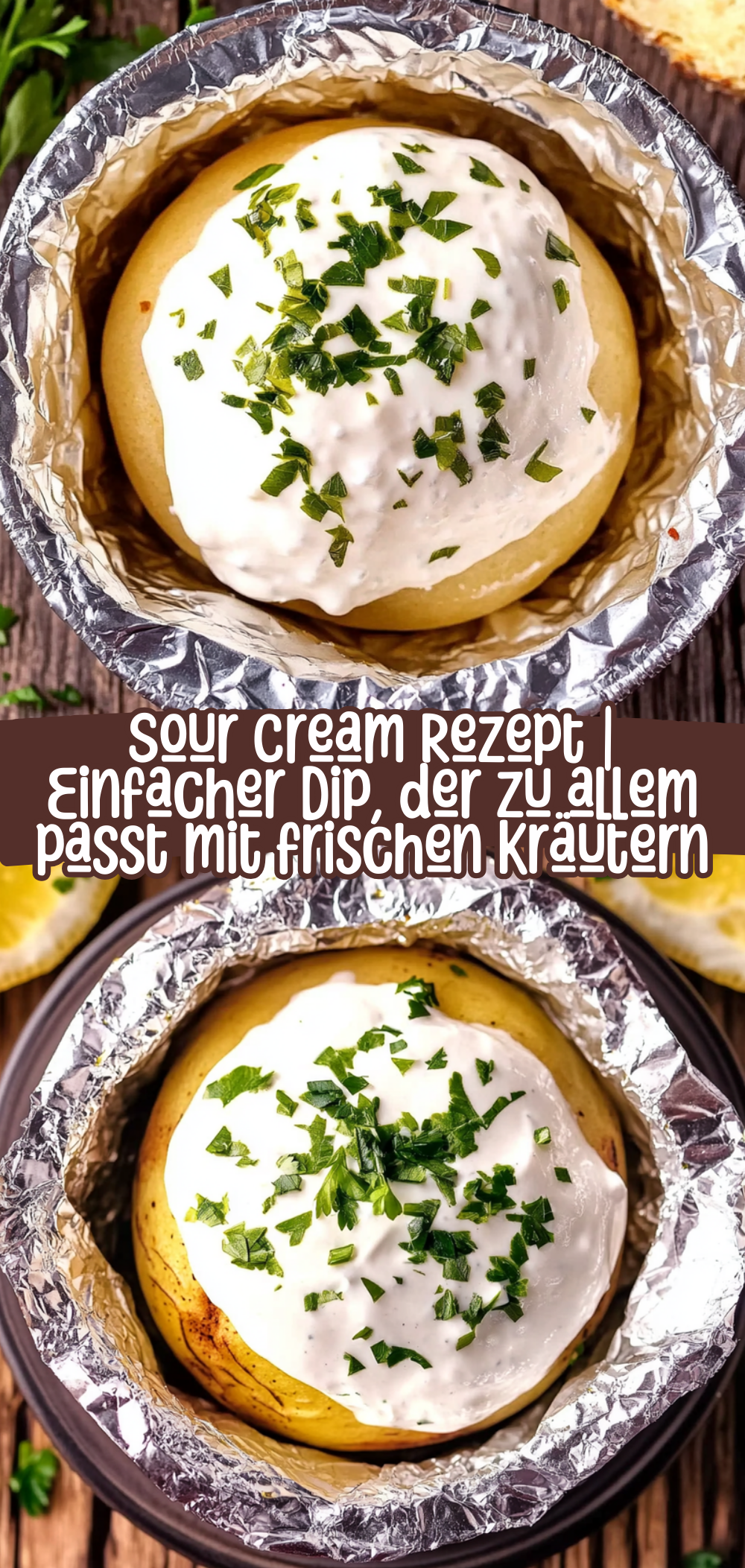 Sour Cream Rezept | Einfacher Dip, der zu allem passt