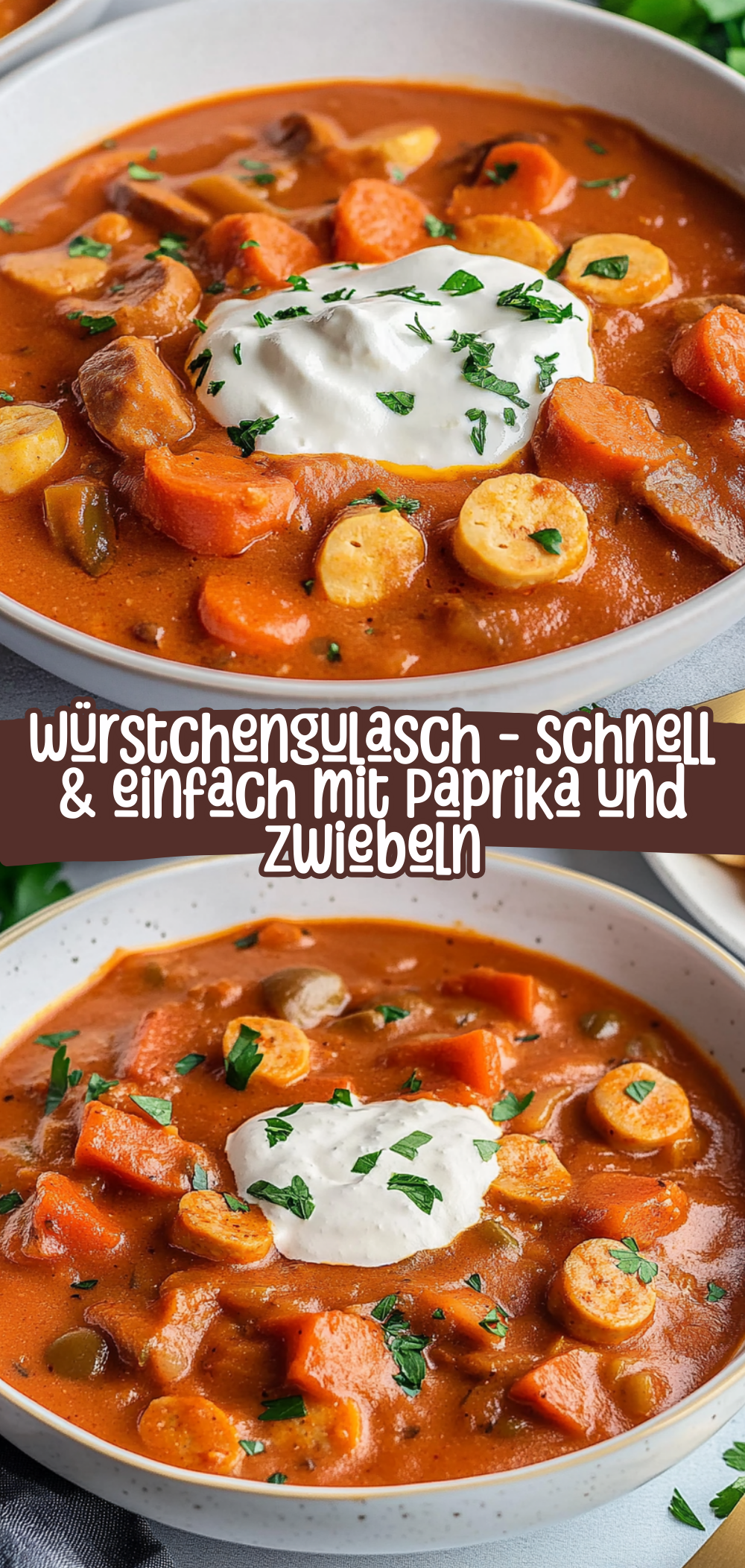 Würstchengulasch - schnell & einfach